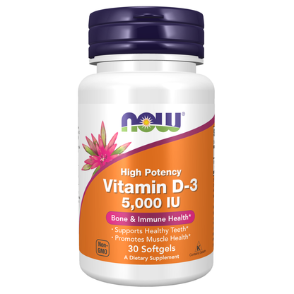 Vitamin D-3 5000 IU Softgels