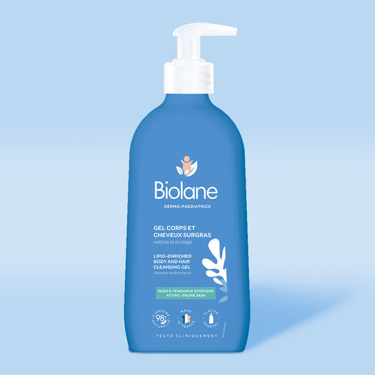 Lipid-enriched body and hair cleanser