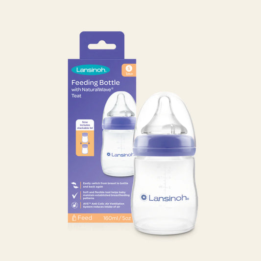 Plastic Feeding Bottles with NaturalWave® Teat