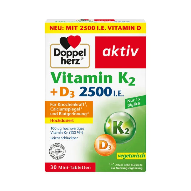 Vitamin K2 + D3 30 tb