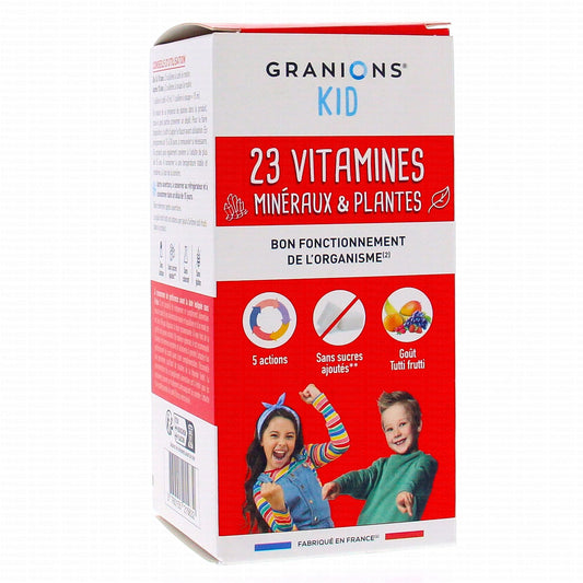 Kid 23 Vitamins Minerals and Plants