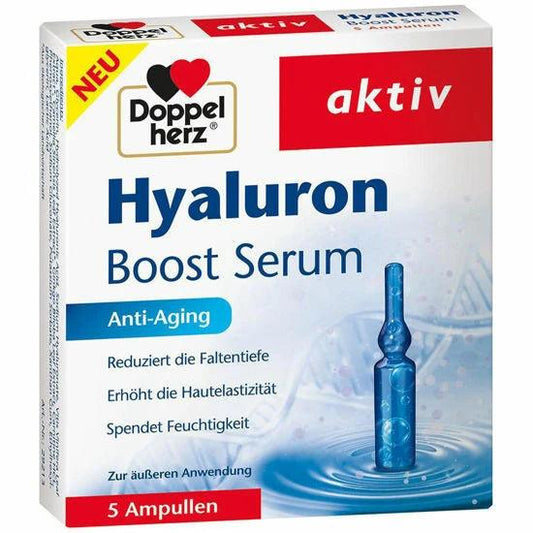 Aktiv Hyaluron Boost serum anti-aging ampoule, 5x2 ml - GOLDFARMACI