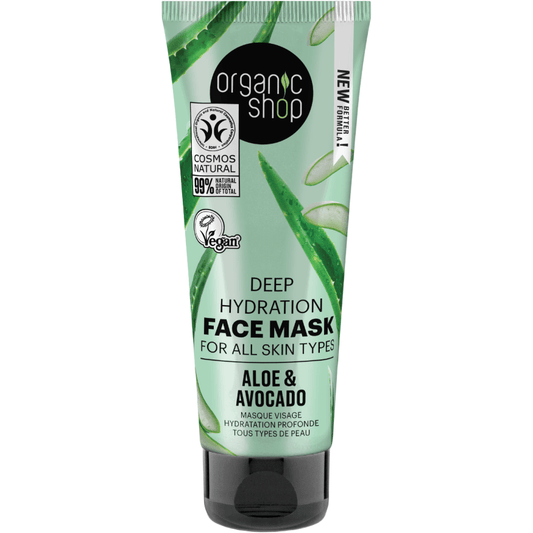 Aloe & Avocado Deep Hydration Face Mask - GOLDFARMACI