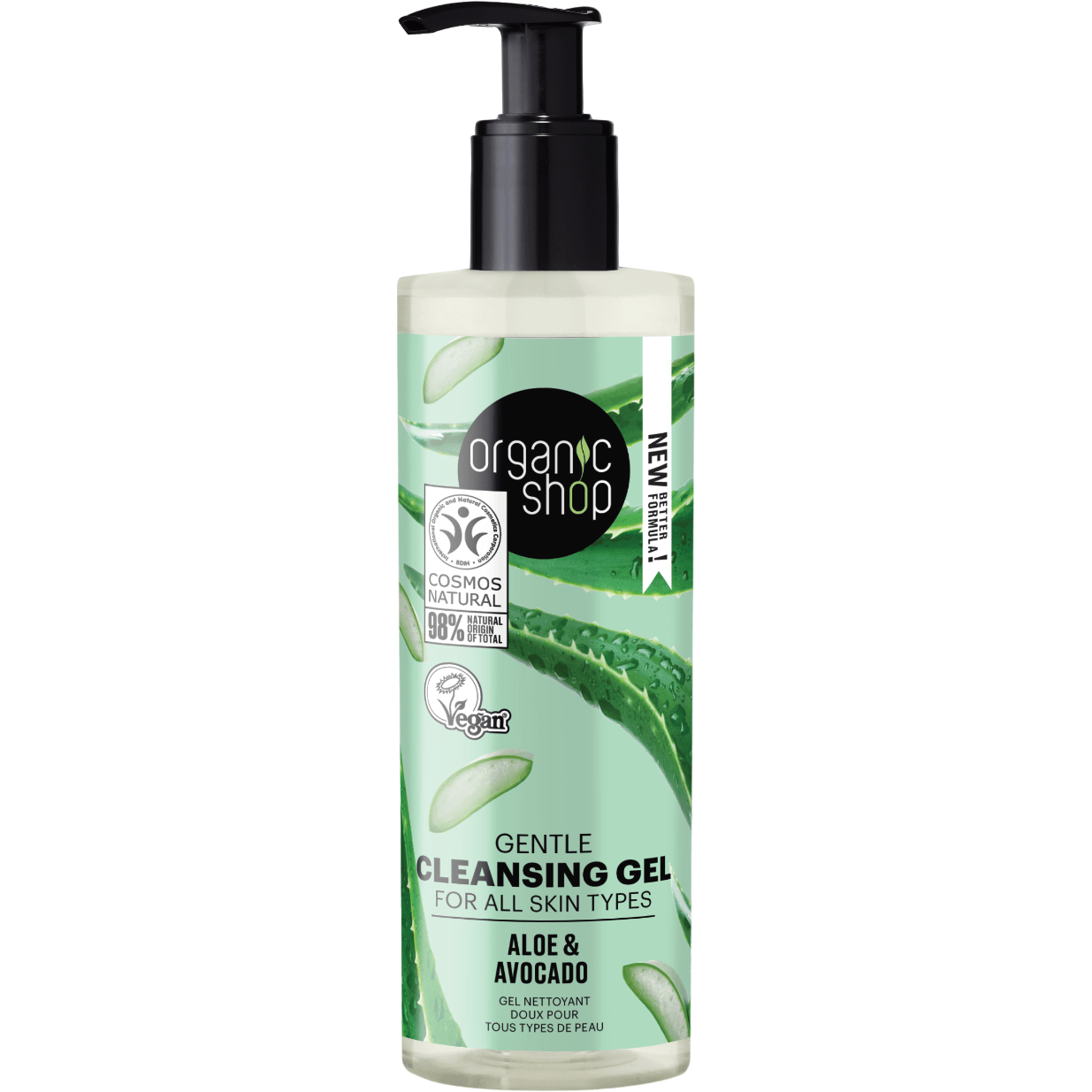 Aloe & Avocado Gentle Cleansing Gel 200ml - GOLDFARMACI