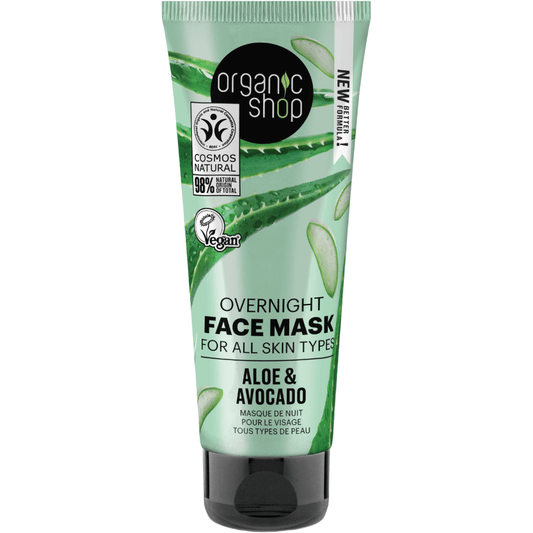 Aloe & Avocado Overnight Face Mask - GOLDFARMACI