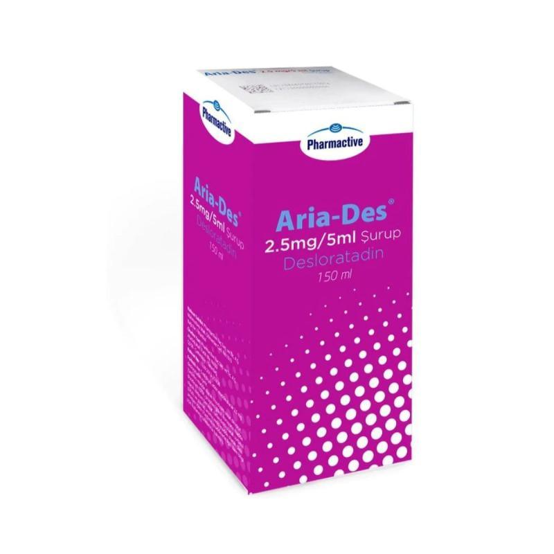 Aria-Des 2.5 mg/ 5 ml Syrup - GOLDFARMACI