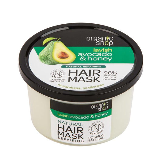 Avocado & Honey Repairing Hair Mask, 250 ml - GOLDFARMACI