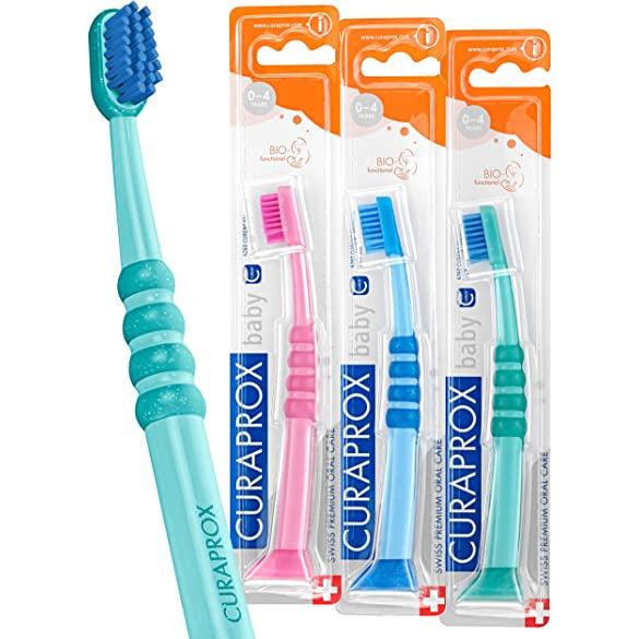 Baby Duo toothbrush blue - GOLDFARMACI