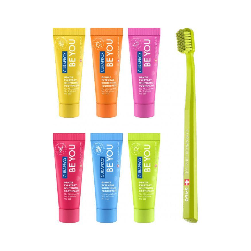 Be You Toothpaste set + Ultra Soft toothbrush - GOLDFARMACI