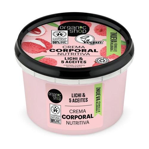 Body Cream Pink Lychee & 5 Oils 250ml - GOLDFARMACI