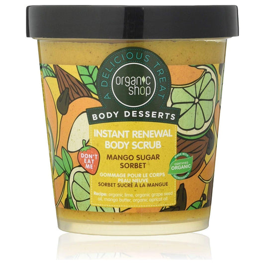 Body desserts Mango Sugar Sorbet Body Scrub 450ml - GOLDFARMACI