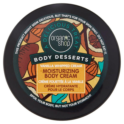 Body Desserts Vanilla Whipped Moisturizing Body Cream, 450 ml - GOLDFARMACI
