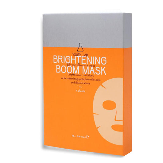 Brightening Boom Vit C Sheet Mask 4pcs - GOLDFARMACI