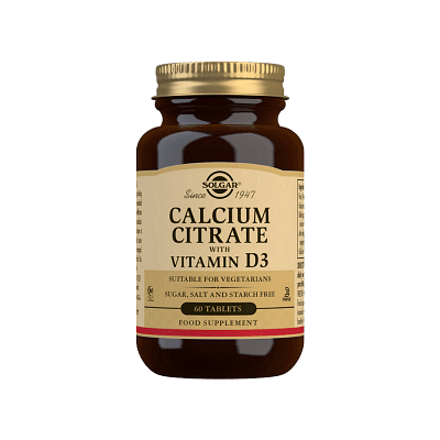 Calcium Citrate with Vitamin D3 Tabs