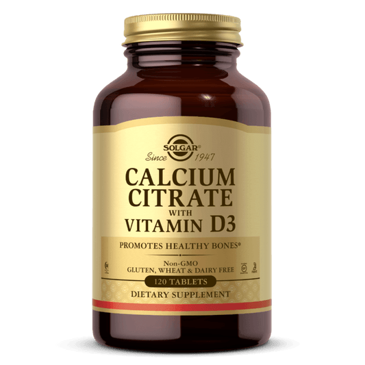 Calcium Citrate with Vitamin D3 Tabs - GOLDFARMACI