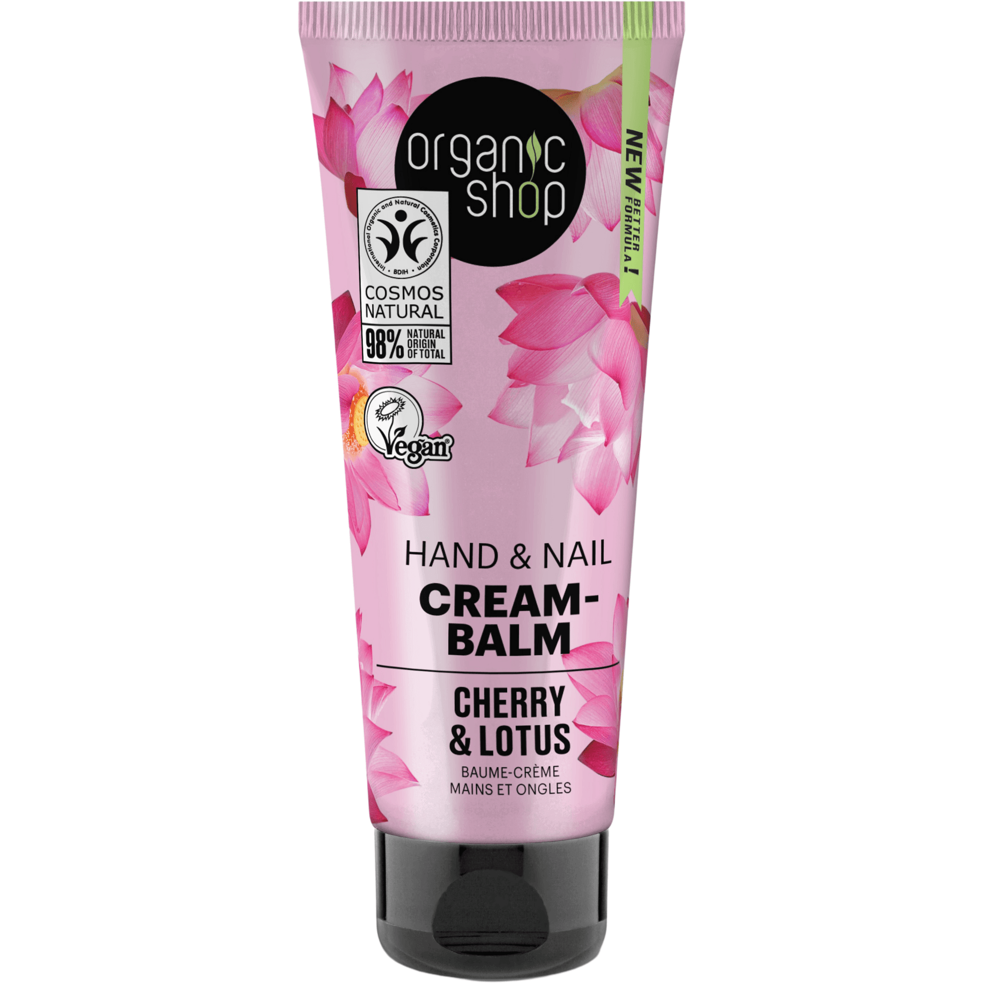 Cherry & Lotus Hand & Nail Cream-Balm - GOLDFARMACI