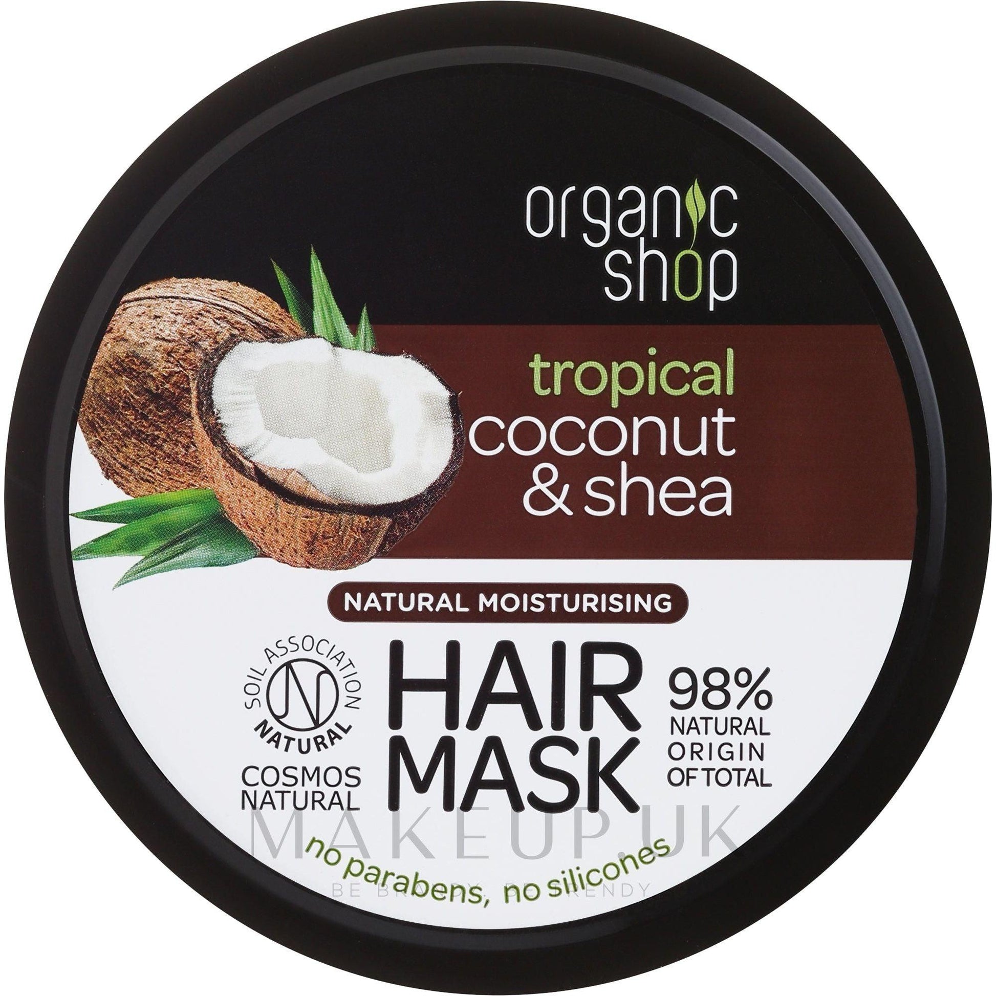 Coconut & Shea Moisturising Hair Mask, 250 ml - GOLDFARMACI