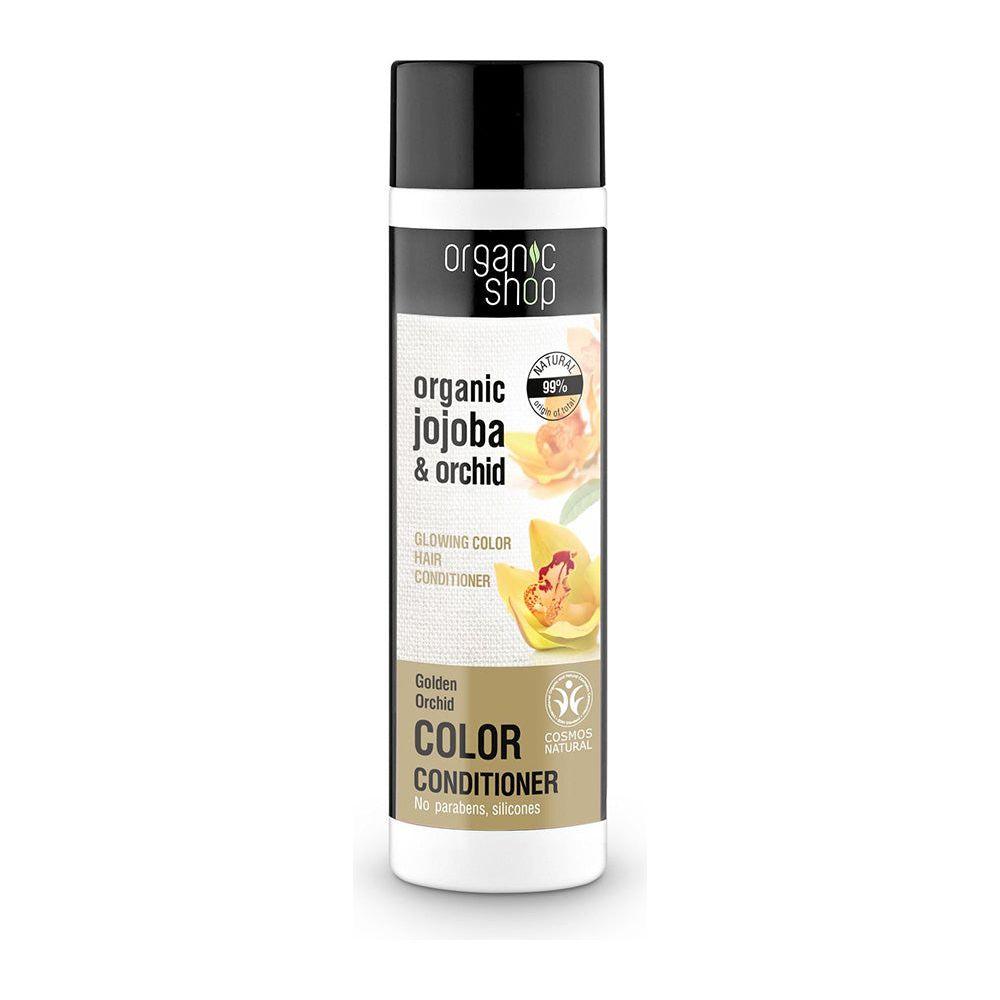 Conditioner Glowing Color - Organic Jojoba and Orchid - GOLDFARMACI