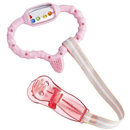 Curababy Teething Ring Pink - GOLDFARMACI