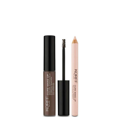 Cure Make Up Kit Eyebrow Mascara + Lightening Pencil - GOLDFARMACI