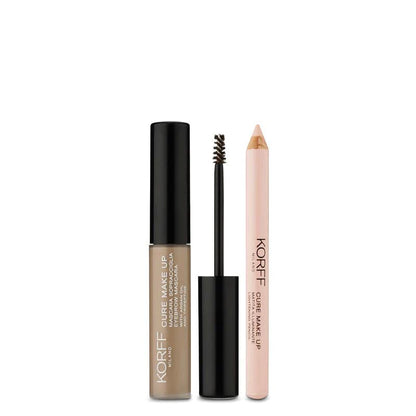 Cure Make Up Kit Eyebrow Mascara + Lightening Pencil - GOLDFARMACI