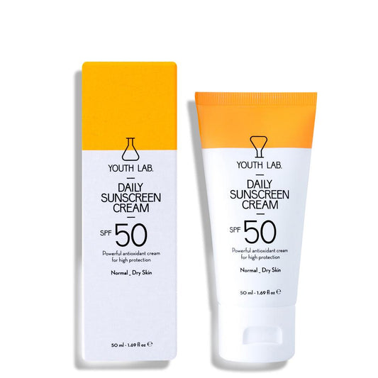 Daily Sunscreen Cream SPF 50 - Normal / Dry Skin - GOLDFARMACI