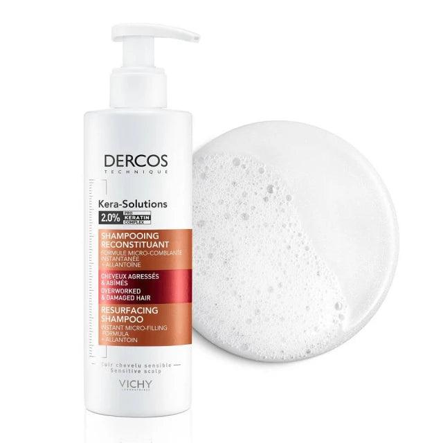 Dercos Kera Solutions Resurfacing Shampoo for Dry Hair - GOLDFARMACI