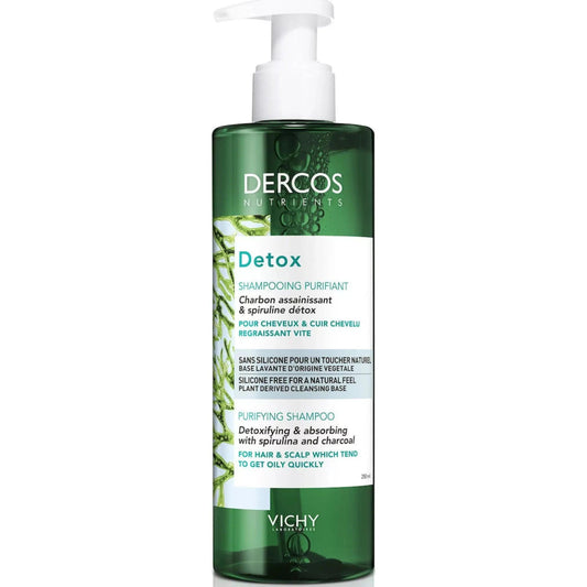 Dercos Nutrients Detox Anti-Grease Shampoo - GOLDFARMACI