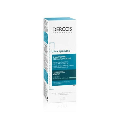 Dercos Ultra-Soothing Shampoo Normal/Oily Hair - GOLDFARMACI