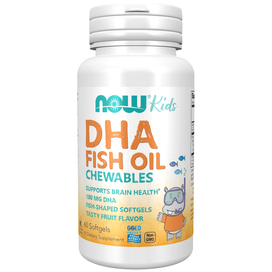 DHA Kids Fish Oil Chewable Softgels - GOLDFARMACI