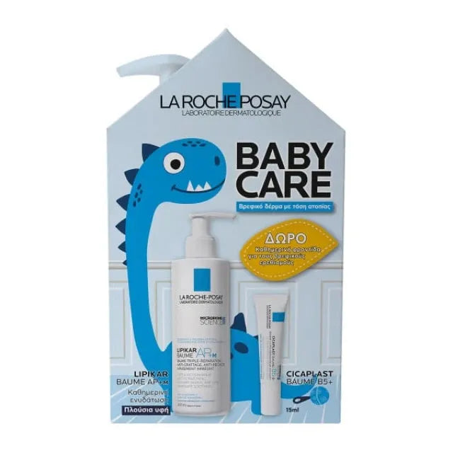 Set Promo Baby Lipikar Baume AP+M 400ml & Cicaplast Baume B5+ 15ml