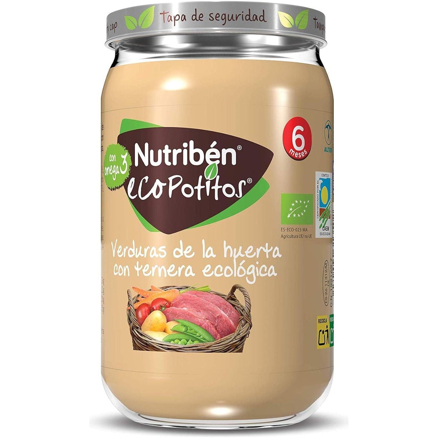 EcoPotito Garden Vegetables with Beef - GOLDFARMACI