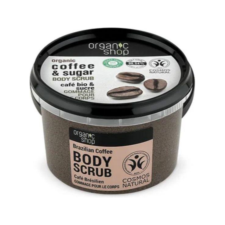 Exfoliating Body Scrub Brazilian Coffee 250ml - GOLDFARMACI