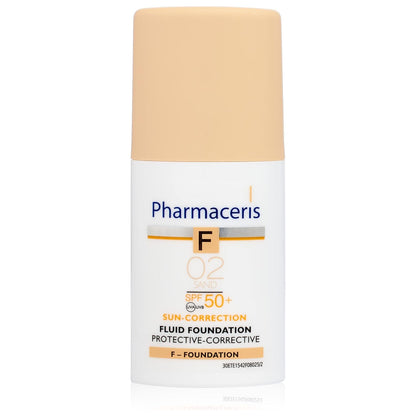 F-Line - Protective-Corrective Fluid Foundation - SPF50+ - GOLDFARMACI