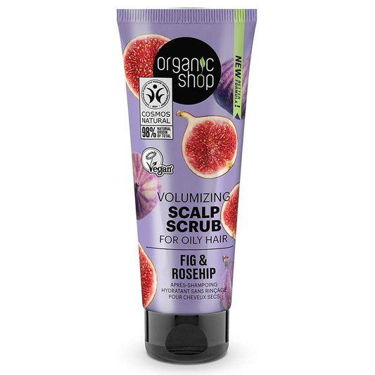 Fig & Rosehip Volumizing Scalp Scrub - GOLDFARMACI