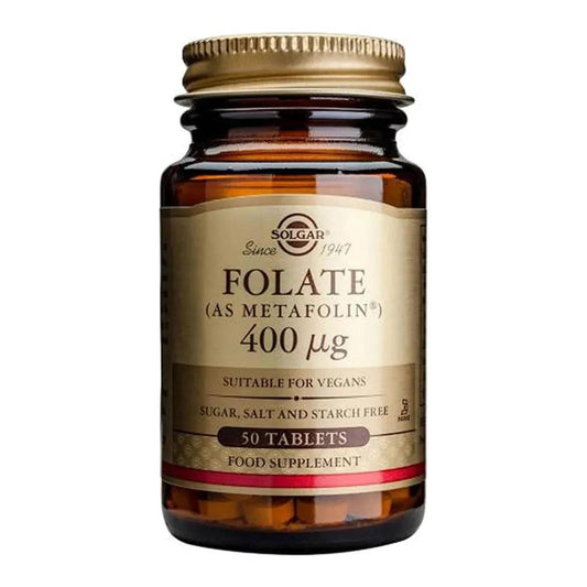 Folate 400 mcg 50 tablets - GOLDFARMACI