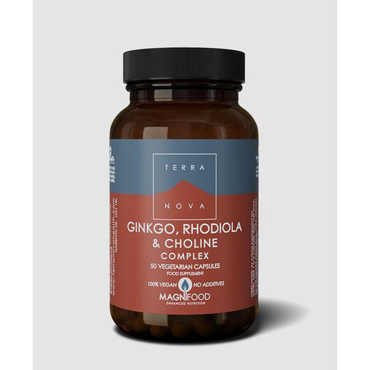 Ginkgo, Rhodiola & Choline Complex - GOLDFARMACI