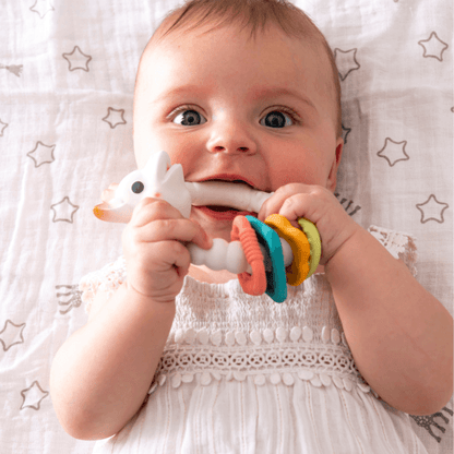 Girafe Teething Colour Rings - GOLDFARMACI