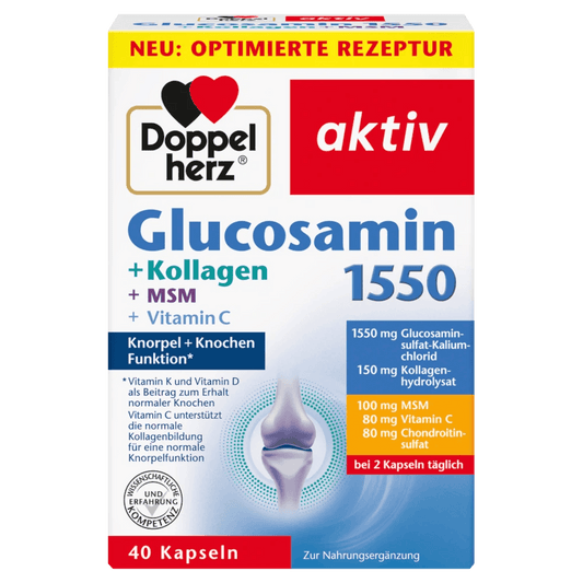 Glucosamin 1550 Collagen, 40 Capsules - GOLDFARMACI