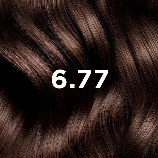 Hair Color Light Brown Cappuccino 6.77 - GOLDFARMACI