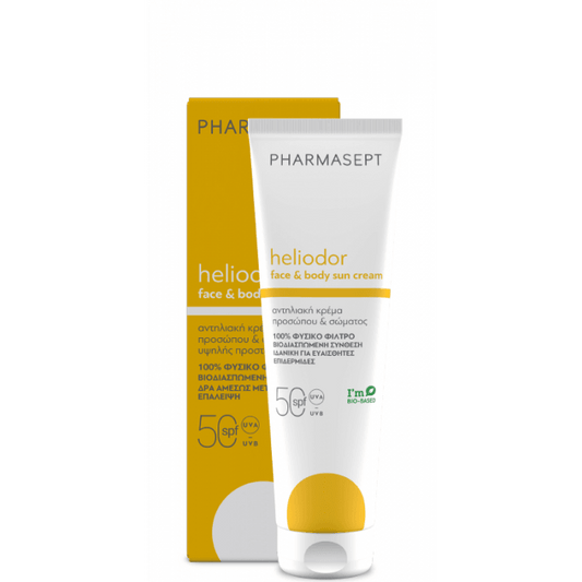 Heliodor Face & Body Sun Cream SPF50 150ml - GOLDFARMACI