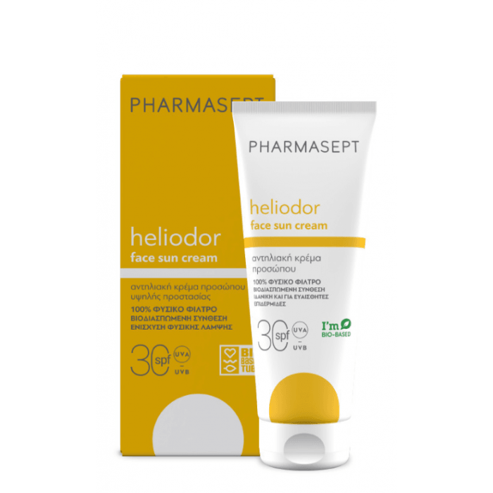 Heliodor Face Sun Cream SPF30 50ml - GOLDFARMACI