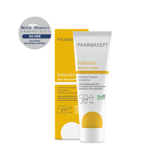Heliodor Face Sun Cream SPF50 50ml - GOLDFARMACI