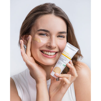 Heliodor Face Tinted Sun Cream SPF 50 - GOLDFARMACI