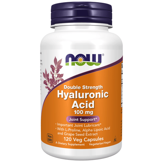 Hyaluronic Acid, Double Strength 100 mg - GOLDFARMACI