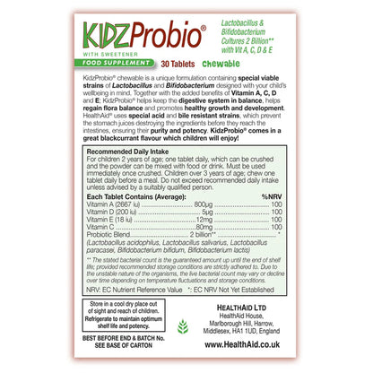 Kidz Probio (2 Billion) Tablets - GOLDFARMACI