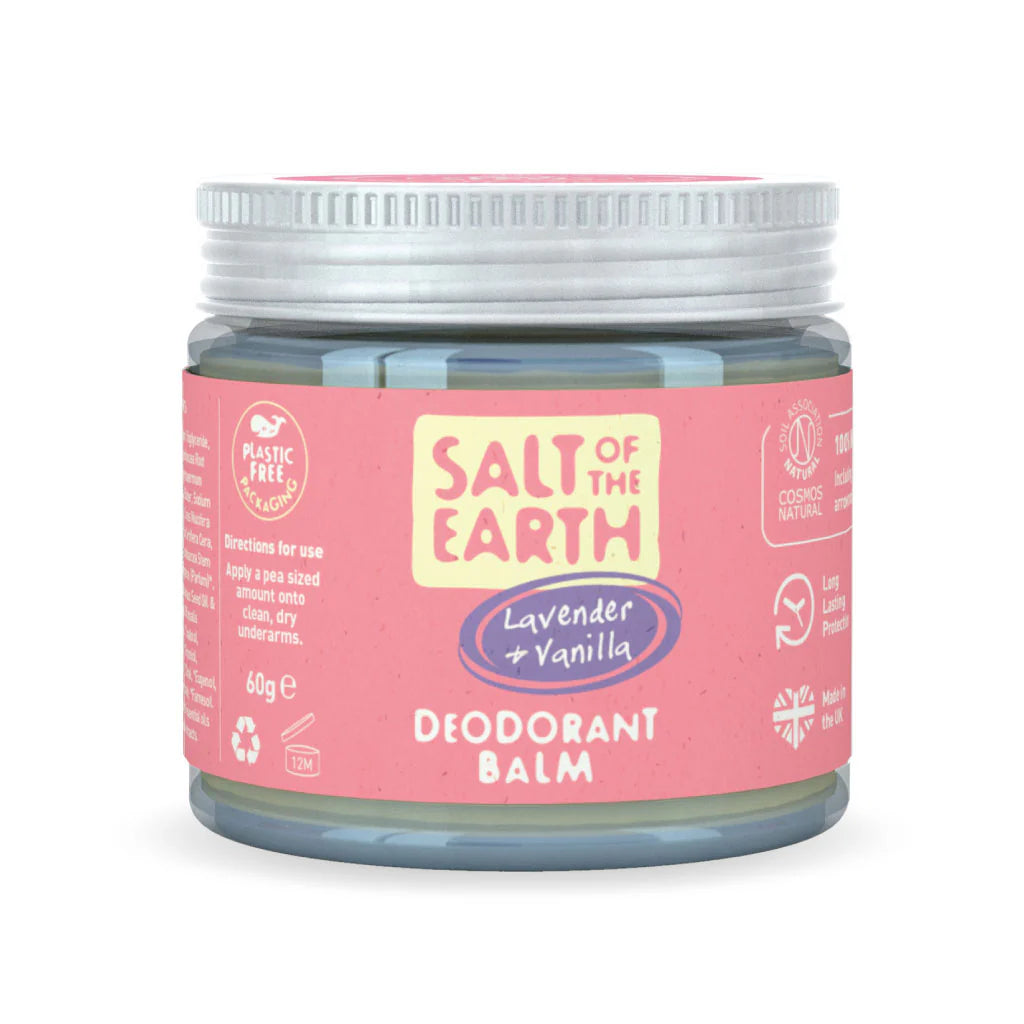 Lavender & Vanilla Natural Deodorant Balm - GOLDFARMACI