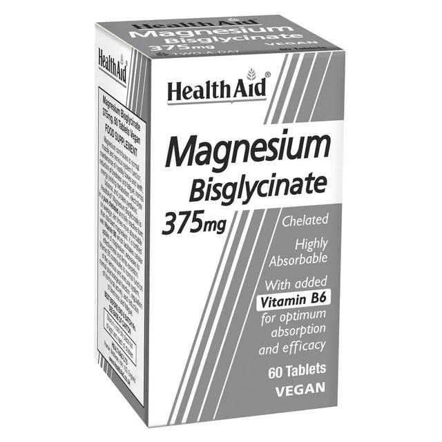 Magnesium Bisglycinate 375mg Tablets - GOLDFARMACI