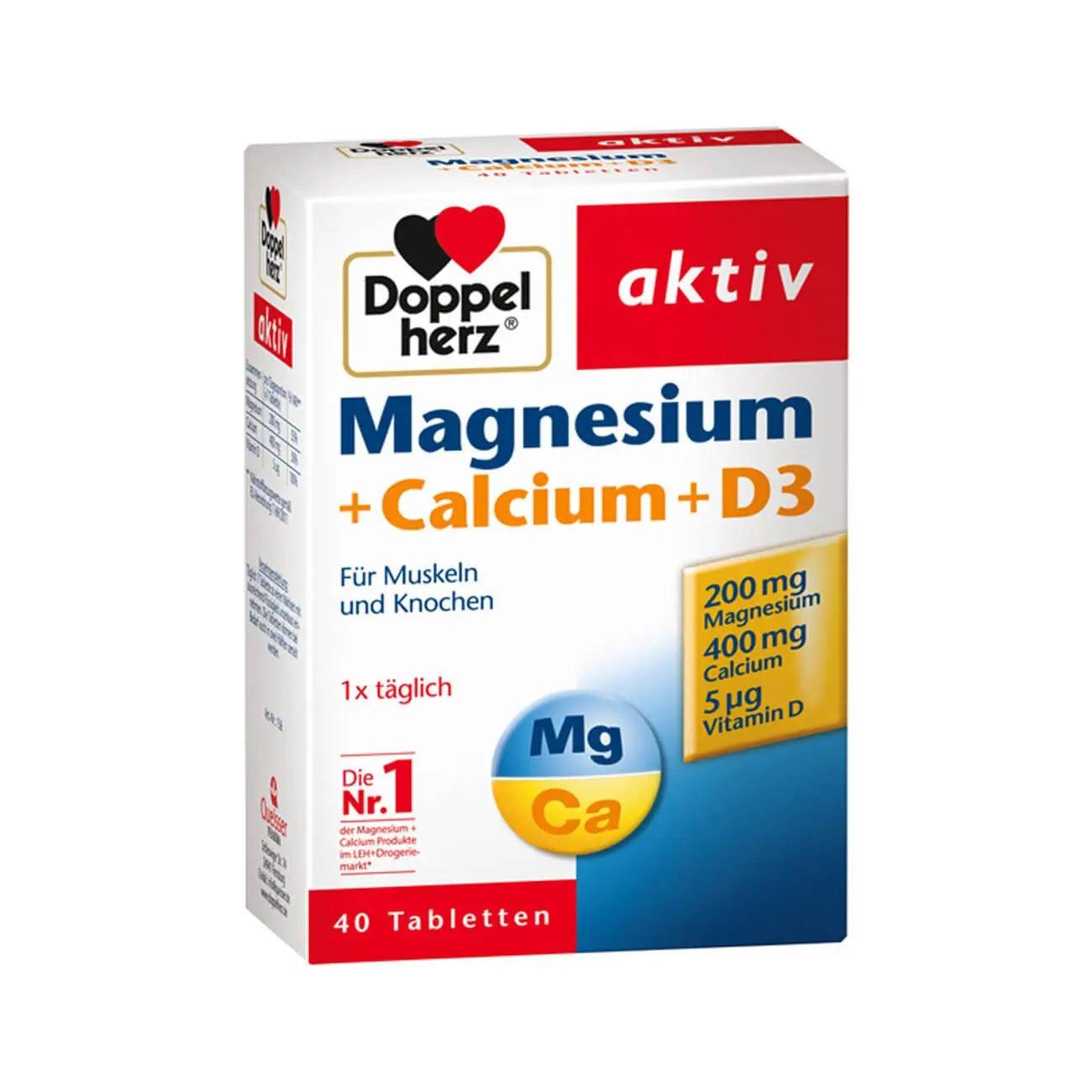 Magnesium Calcium D3 (40 tb) - GOLDFARMACI
