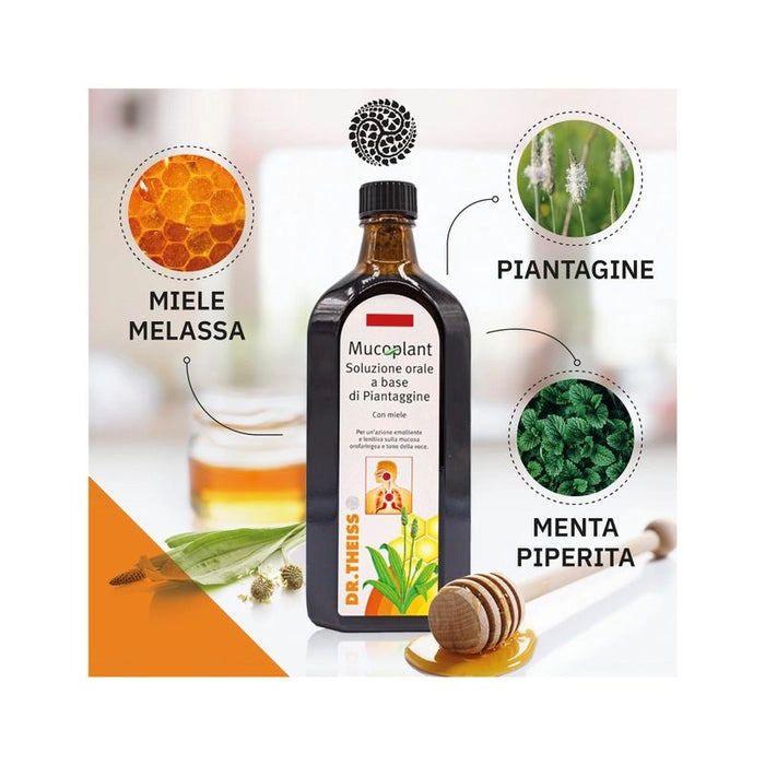 Mucoplant Plantain Syrup - GOLDFARMACI